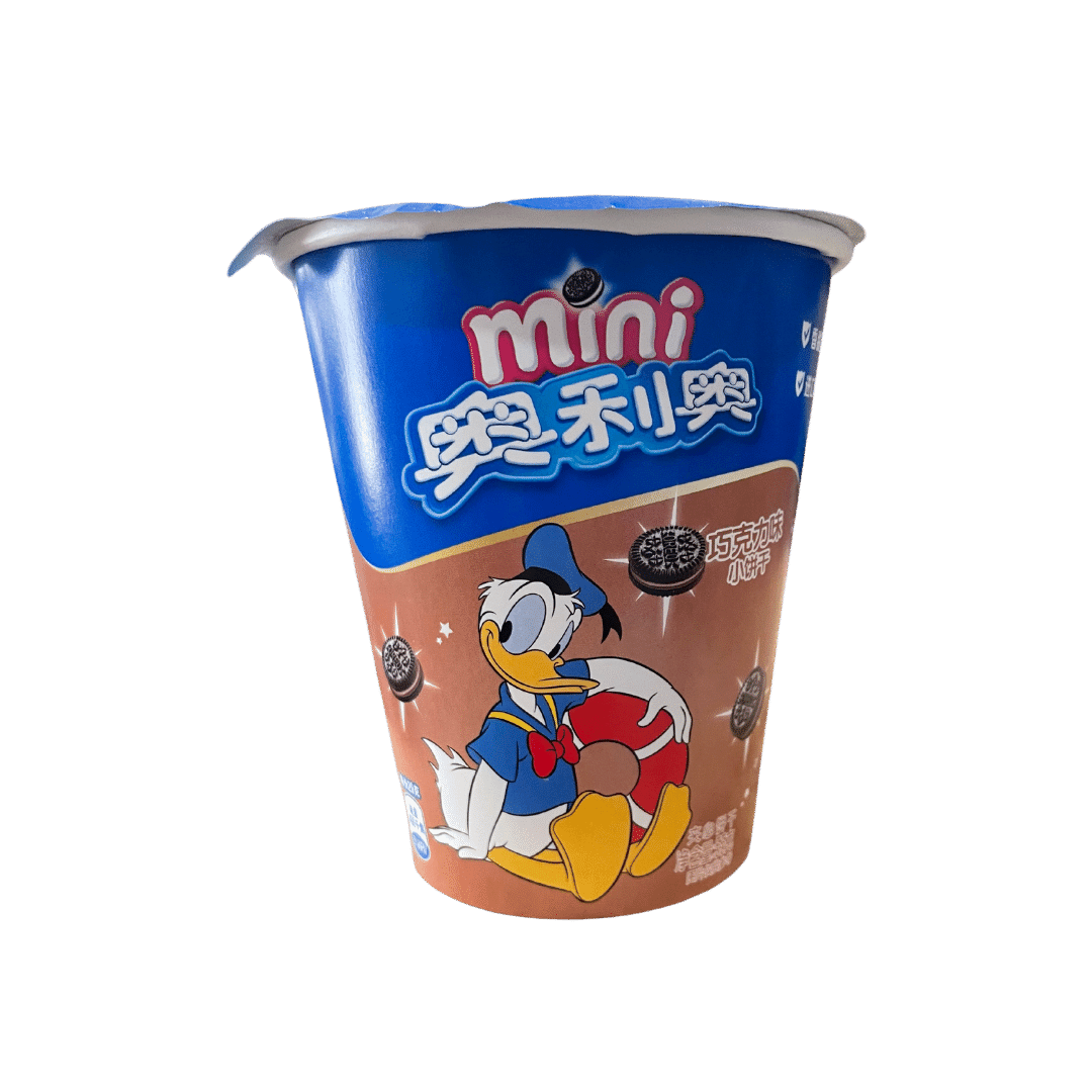 Oreo Daffy Duck Minis Cup (China) 20g – Willy Wacky Snacks