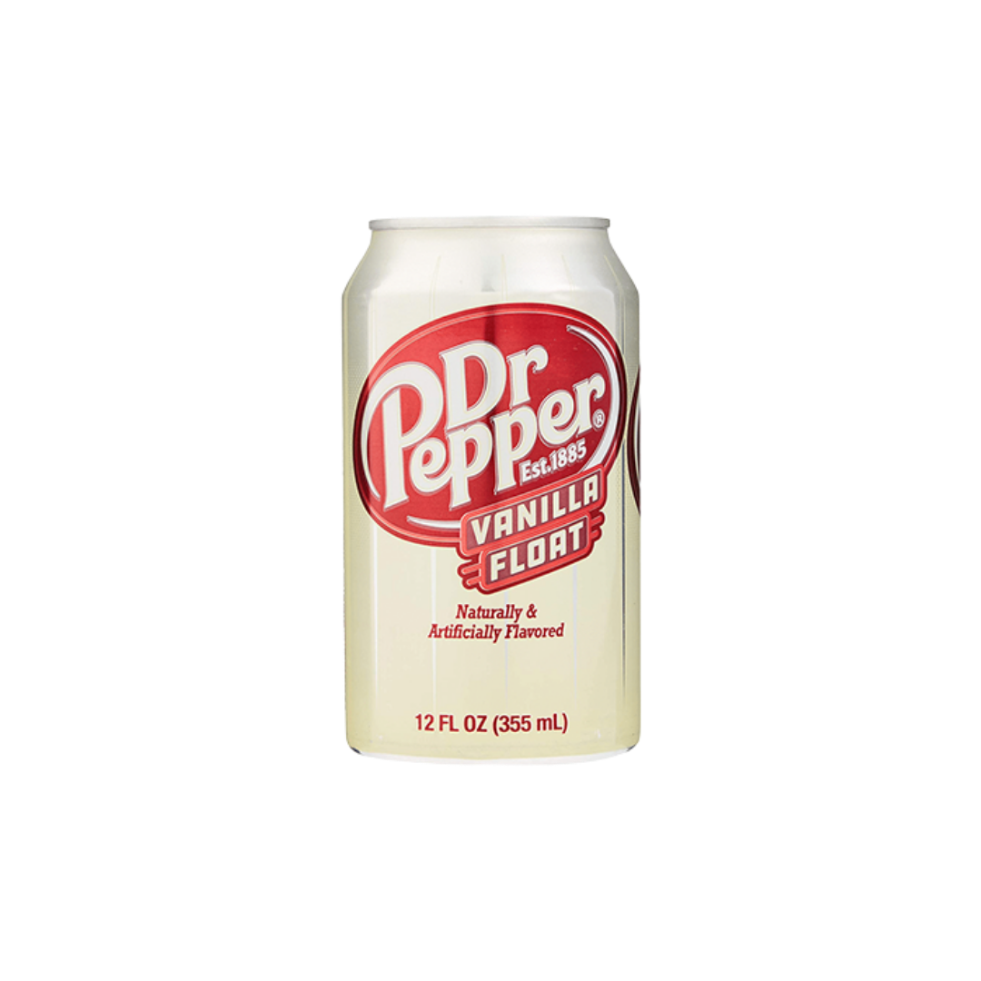 Dr. Pepper Vanilla Float Limited Edition (355ml) - Willy Wacky Snacks product image