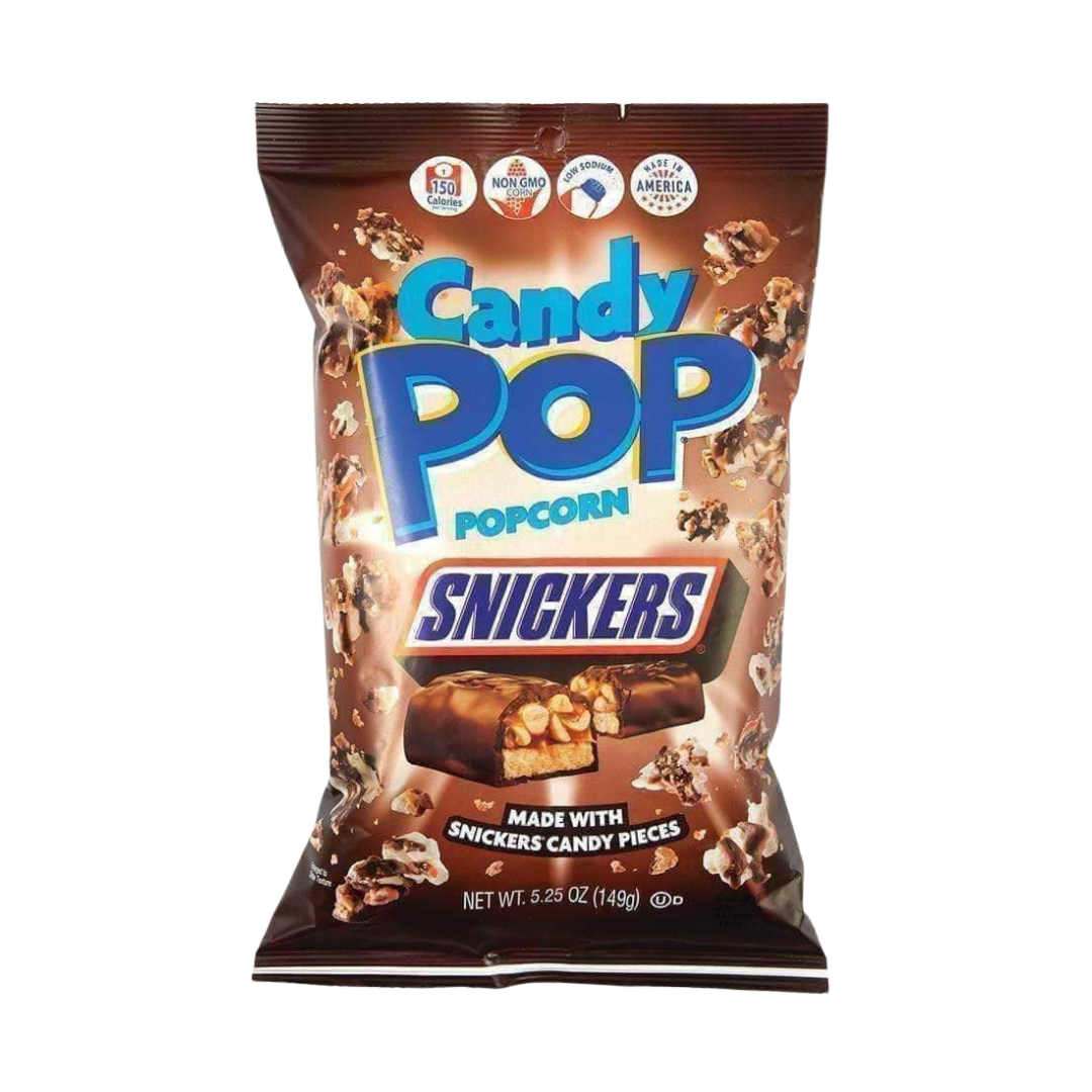 Snickers Popcorn – Willy Wacky Snacks