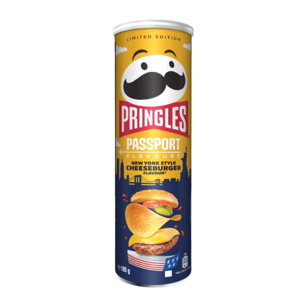 Pringles Passport New York Cheeseburger (UK) – Willy Wacky Snacks