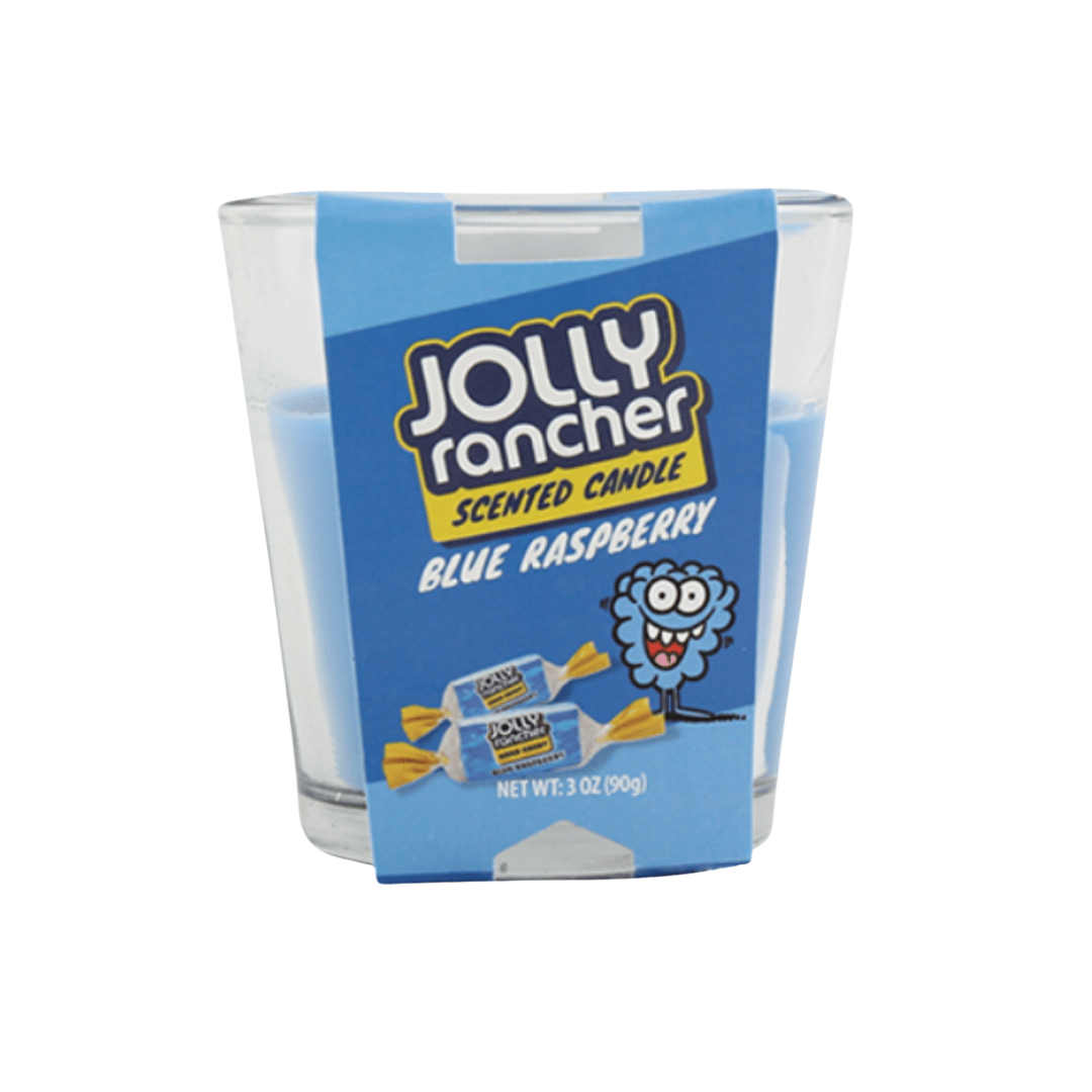 Jolly Rancher Blue Ras Candle – Willy Wacky Snacks