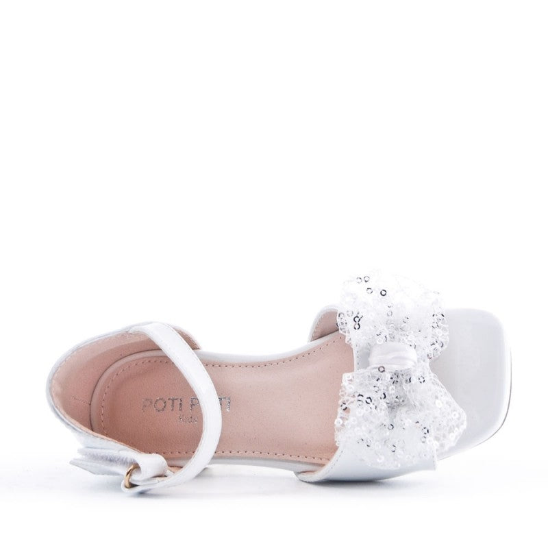 Netto Geweldig Sluimeren Meisjes sandalen met strikje - Wit | Yamine