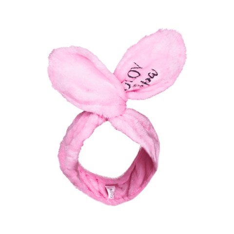 opaska do włosów różowa glov bunny ears