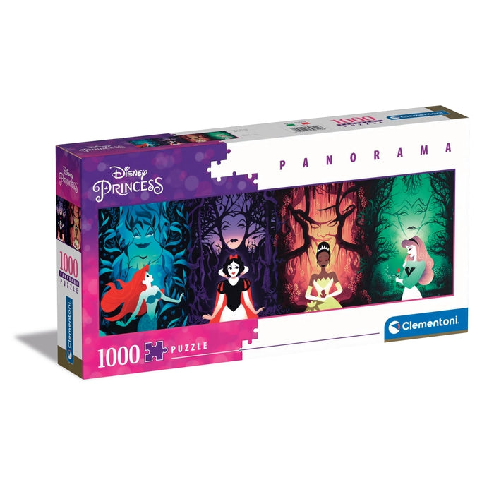 Puzzle 1000 pièces - Disney Panorama - Méchants