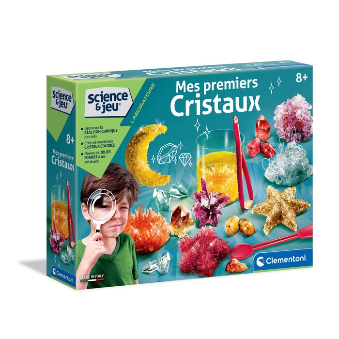 Jeu de science - Les Méga Cristaux - 8 ans + - Label Emmaüs