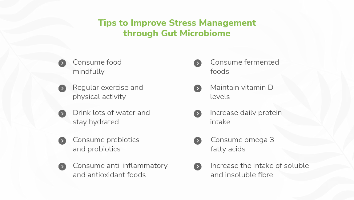 Tips to Improve Stress Management through Gut Microbiome