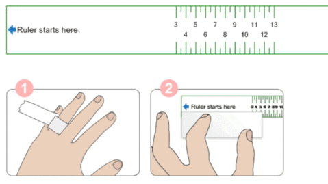 Ring Sizers Jewelry Tools Equipment Jewelryus Uk Rer Britain And America  White Rings Hand Size Measure Circle Finger Circumference D Otqpa From  Yzedibleshop, $0.31 | DHgate.Com