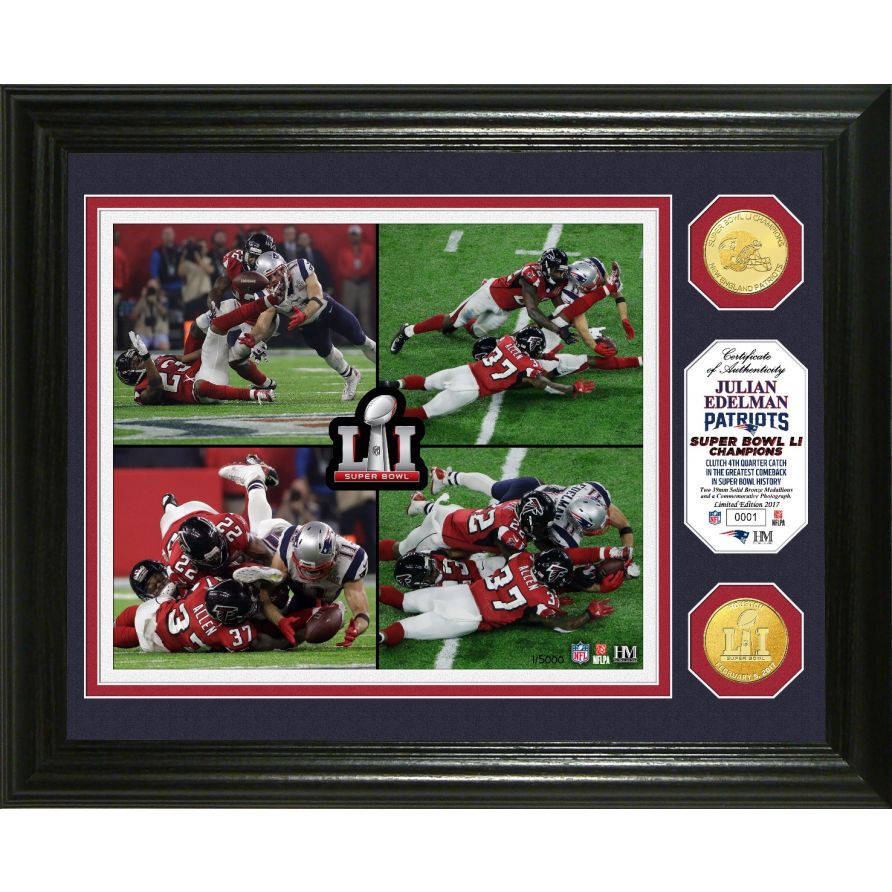 Buffalo Bills 4 Consecutive Super Bowl Appearances Deluxe Ticket & Game Coin Collection