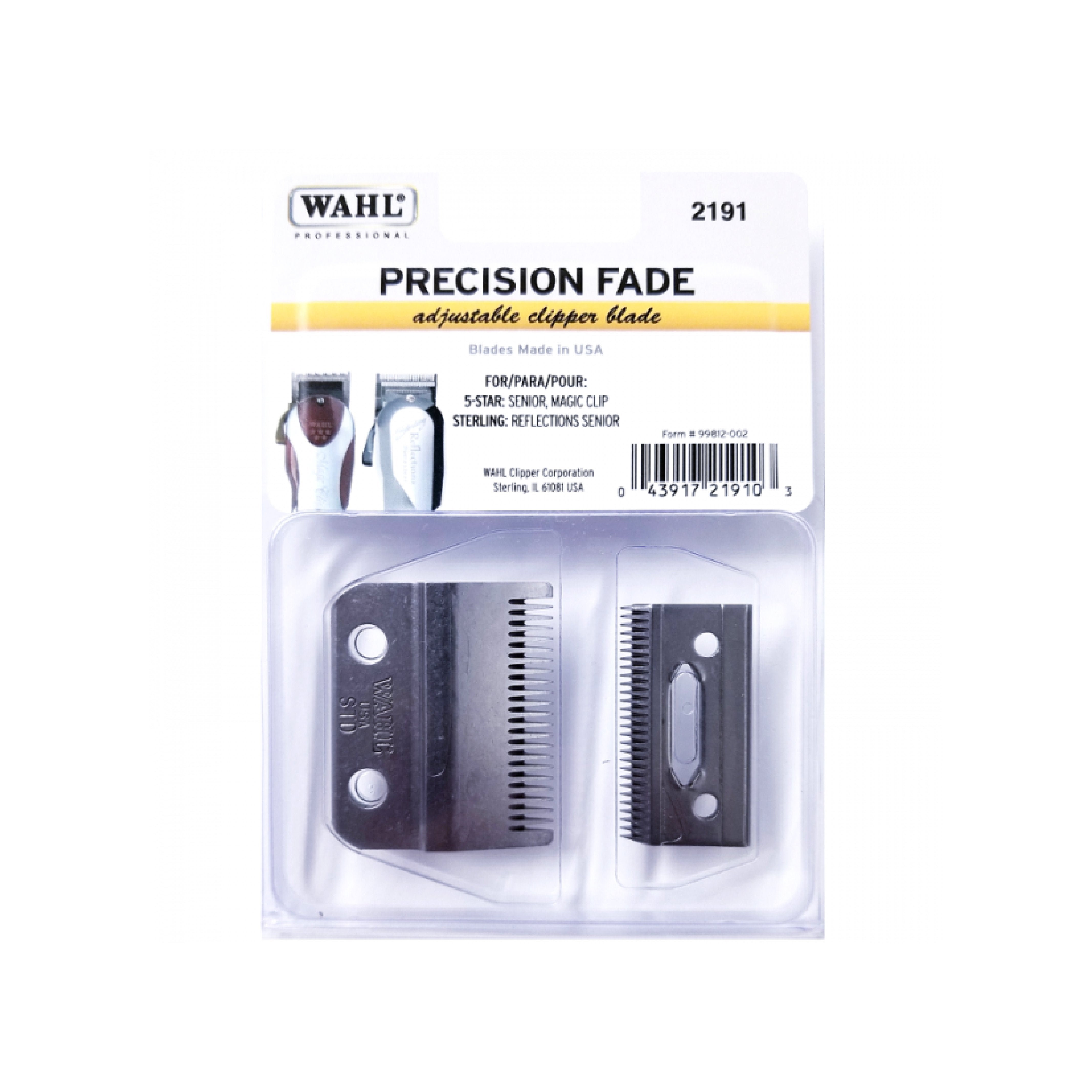 WAHL senior クリッパー プロ用 フェード-