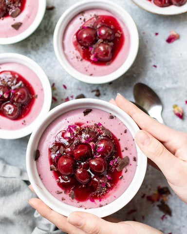 cherry juice pudding