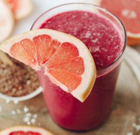 juicing grapefruit smoothie