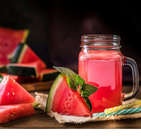 juicing watermelon