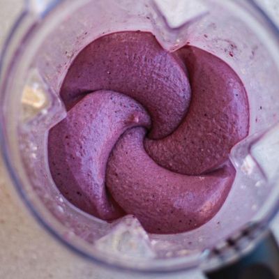 vortex blender purple smoothie swirl