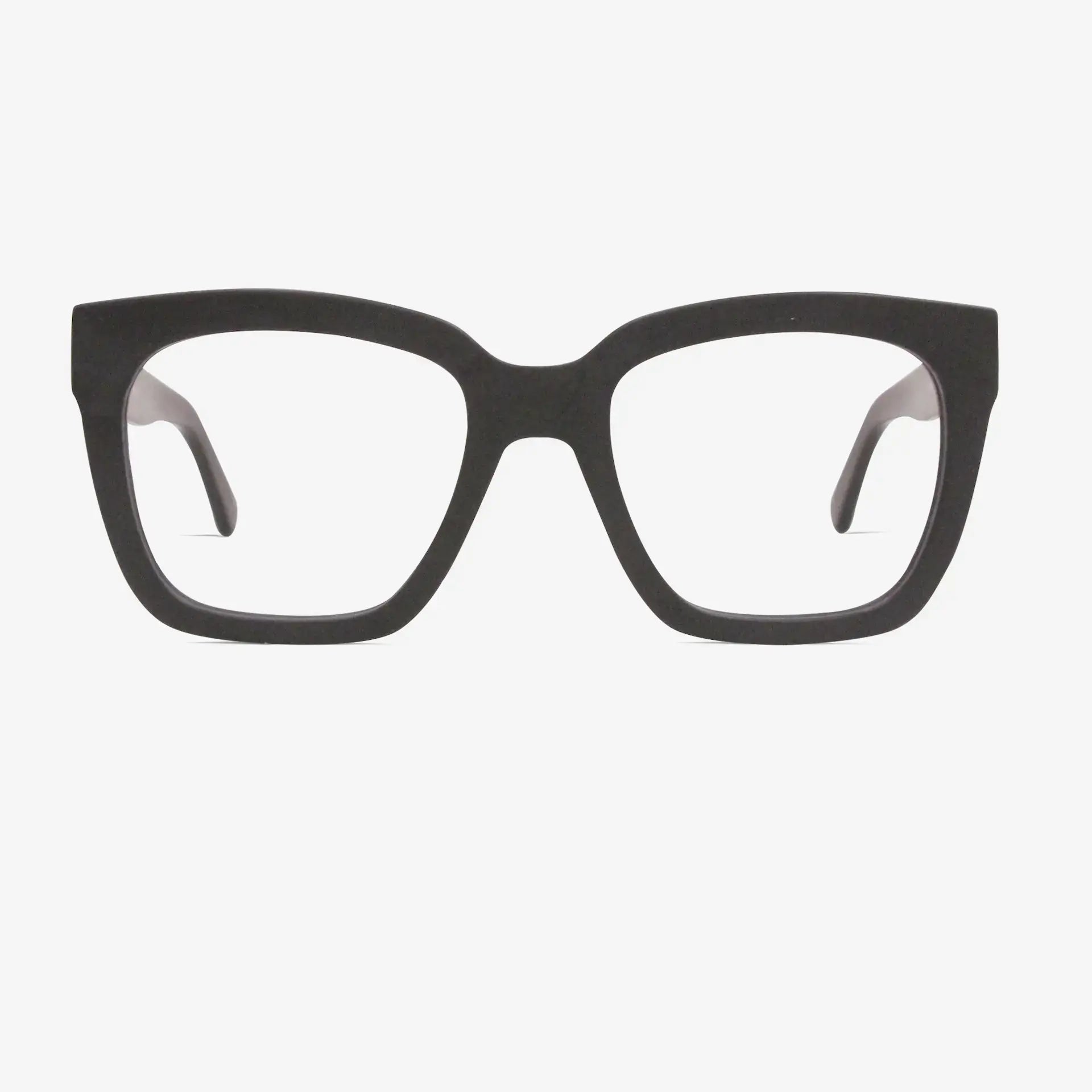 Zoey Matte Black | black acetate glasses | Huxley Eyewear