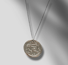 Load image into Gallery viewer, Big bear constellation pendant - ursa major mythology talisman pendant. Handmade in Thames Ditton
