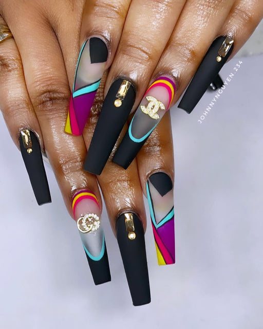 STICKER - CHANEL, GUCCI & LV  SET 5 PCS — ATN Nail Supply