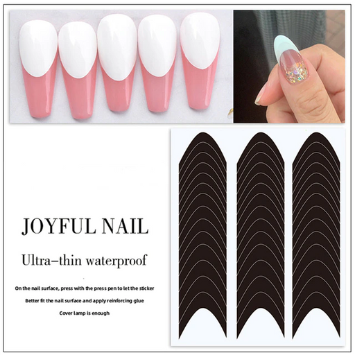 Nail Art Airbrush Stencils for Fun Prints Sticker Decals Airbrush