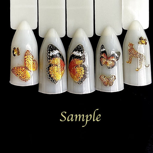 STICKER – LV & BUTTERFLY  SET 5 PCS — ATN Nail Supply