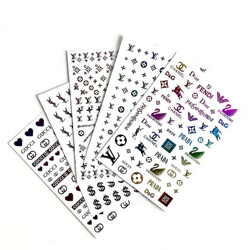 STICKER - CHANEL, GUCCI & LV | SET 5 PCS