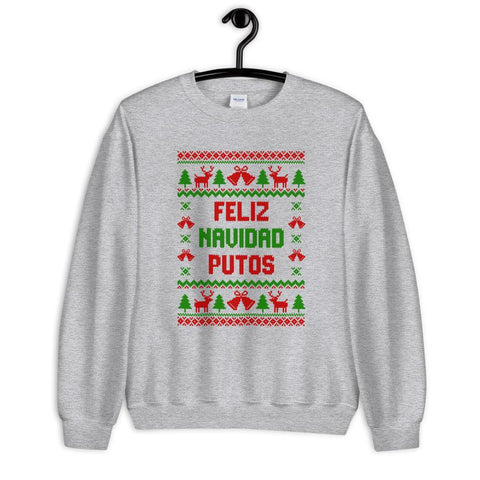 Feliz navidad putos Christmas gift for Latinos