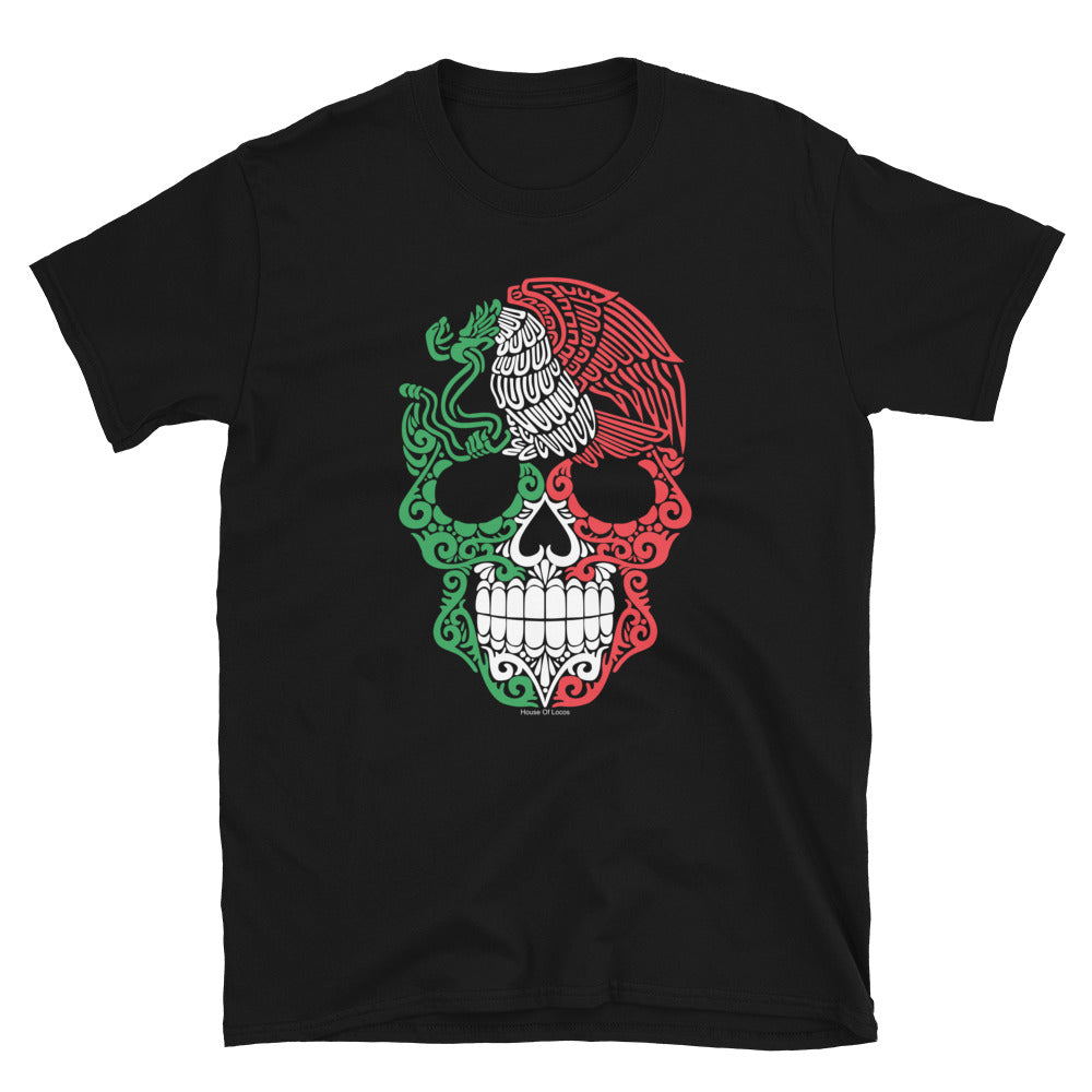 Calavera Mexicana con Aguila T-Shirt – House of Locos