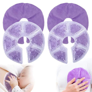 Breast Therapy Pads, Hot Cold Breastfeeding Gel Pads, Breastfeeding Essentials and Postpartum Recovery, Nursing Pain Relief - Rose and Bloom Baby - Breast Therapy Gel Pads