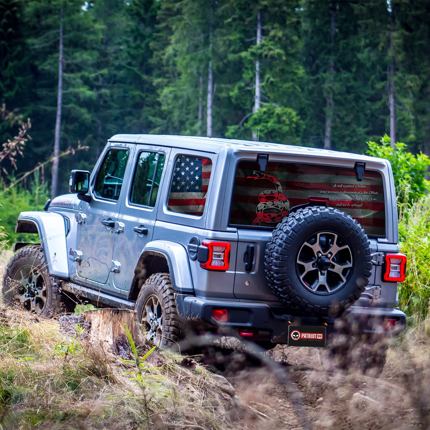 Don't Tread On My 2A - Jeep Wrangler 1997-Current - Patriot99 |