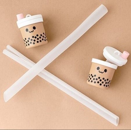 Boba Sugarcane Drinking Straws - EQUO– Eco Beige