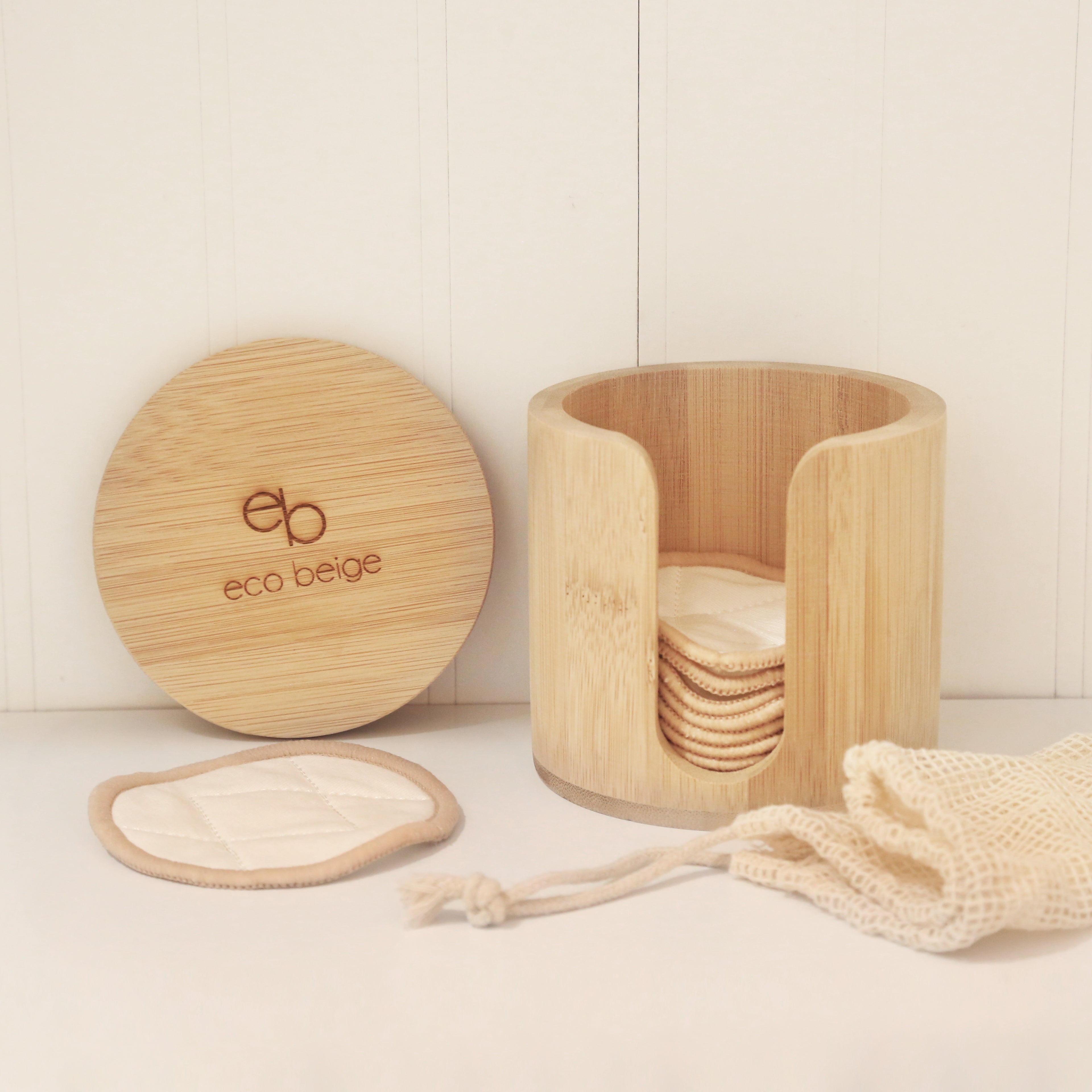 image for Reusable Facial Rounds With Bamboo Case