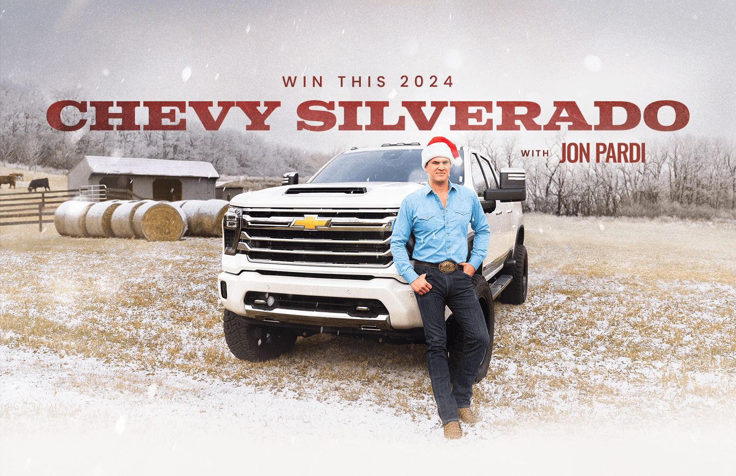 Win this 2024 Chevy Silverado with Jon Pardi