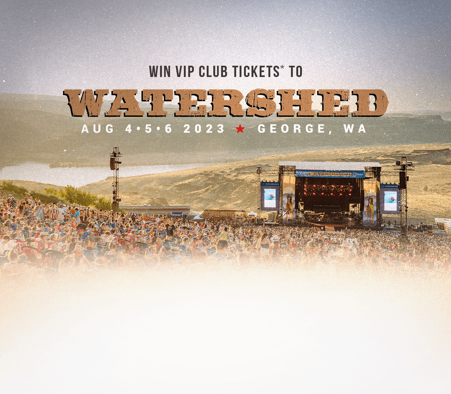 Win VIP Club Tickets to Watershed Festival