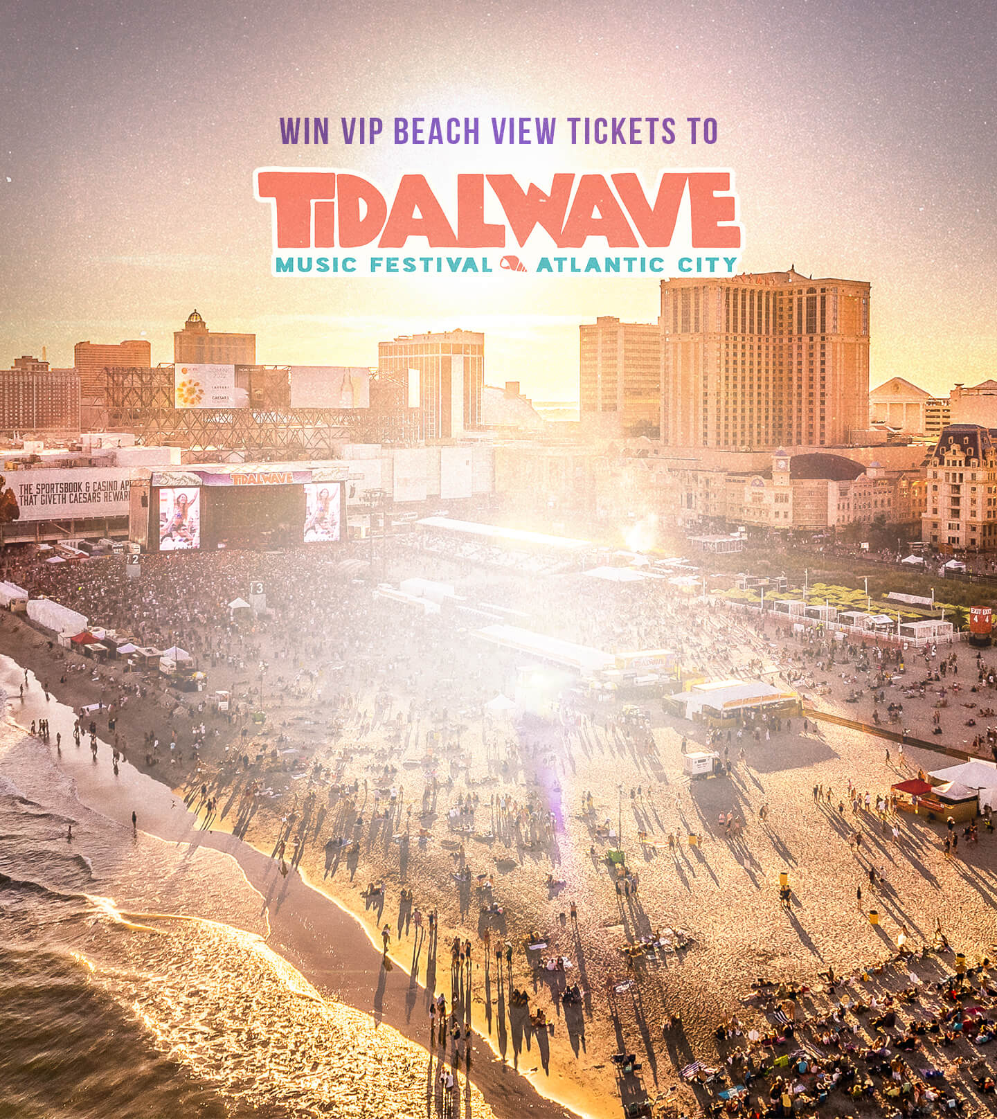 Win VIP Beach View Tickets to Tidalwave Music Festival