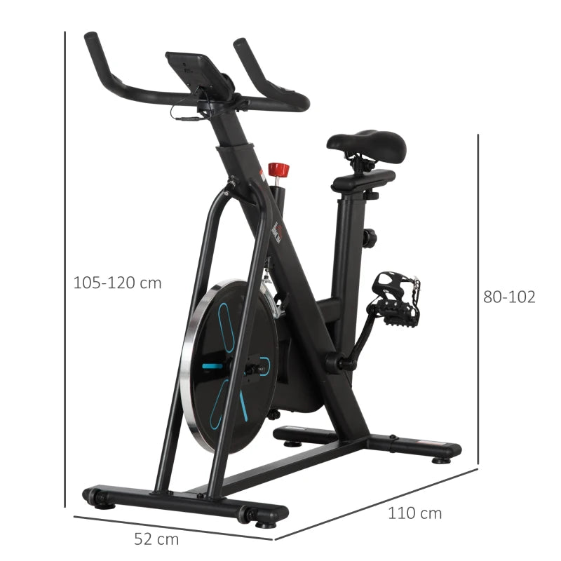 YUANP Bicicletas Estaticas Baratas,maquinas De Gimnasio para Casa Fitness  En Casa Total Crunch Indoor Estatica Plegable con Respaldo Bicicleta