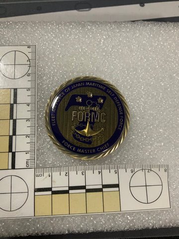 JMSDF Japan Force Master Chief Challenge Coin