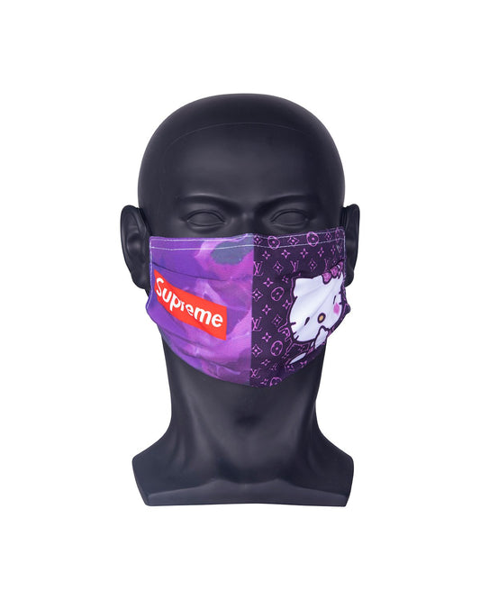 Face Mask ( LV Supreme Black )