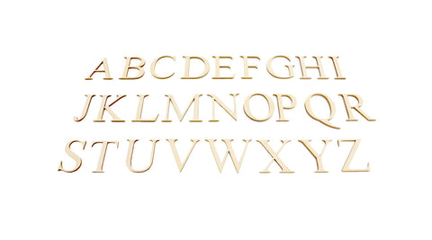 times new roman font alphabet