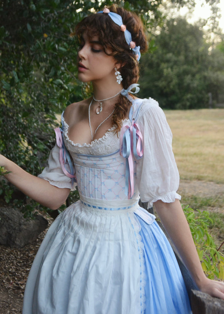 Princess Magdolina dress & underbust corset set