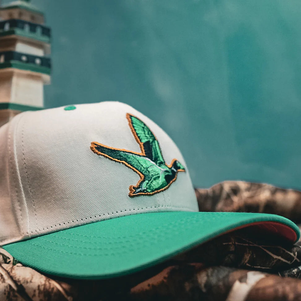 Duck Hat Green OG Bucket Wood It - Duck