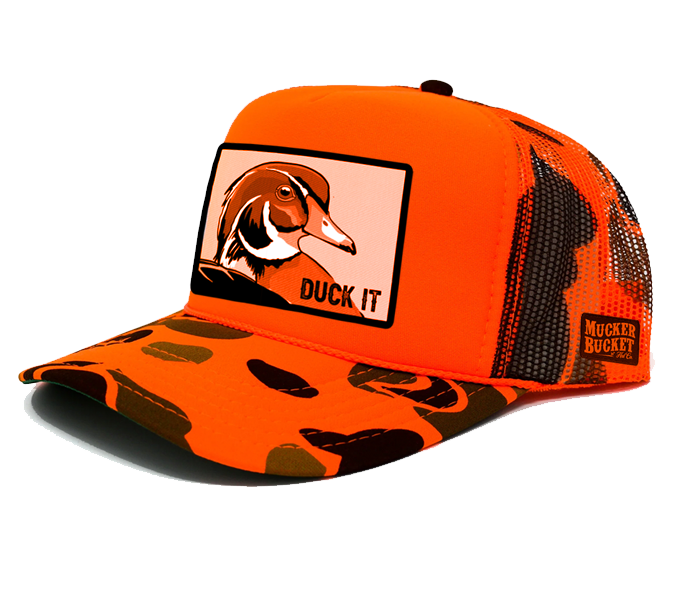 Duck It - OG Green Wood Duck Bucket Hat