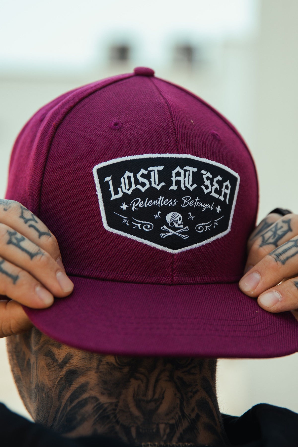 Lost at Sea Whiteout Snapback