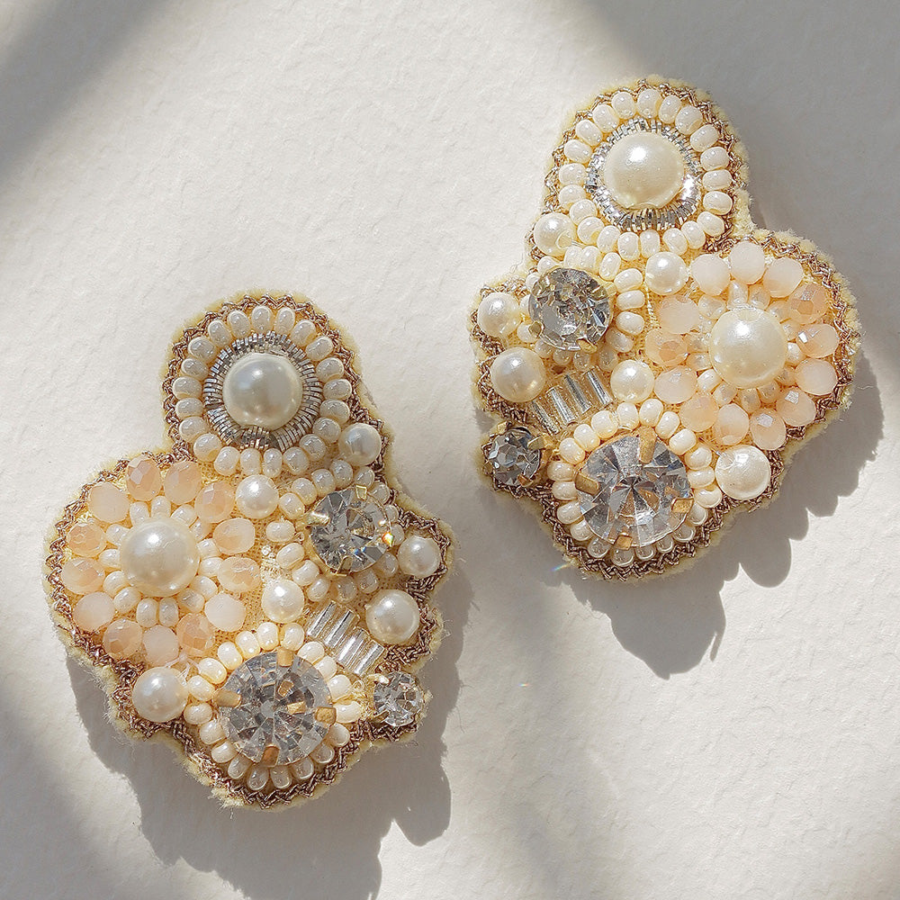 Pearl Bijou Big motif earrings