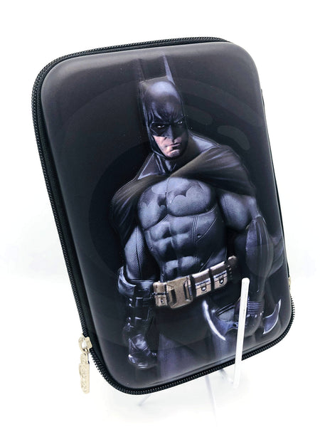 Batman Pencil Case 3D Embossed on Fiber | Boys Batman Pouch – 