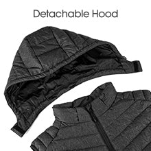 AKASO Nomad Warm Winter Battery Heated Vest for Men-Slim&Fit ...