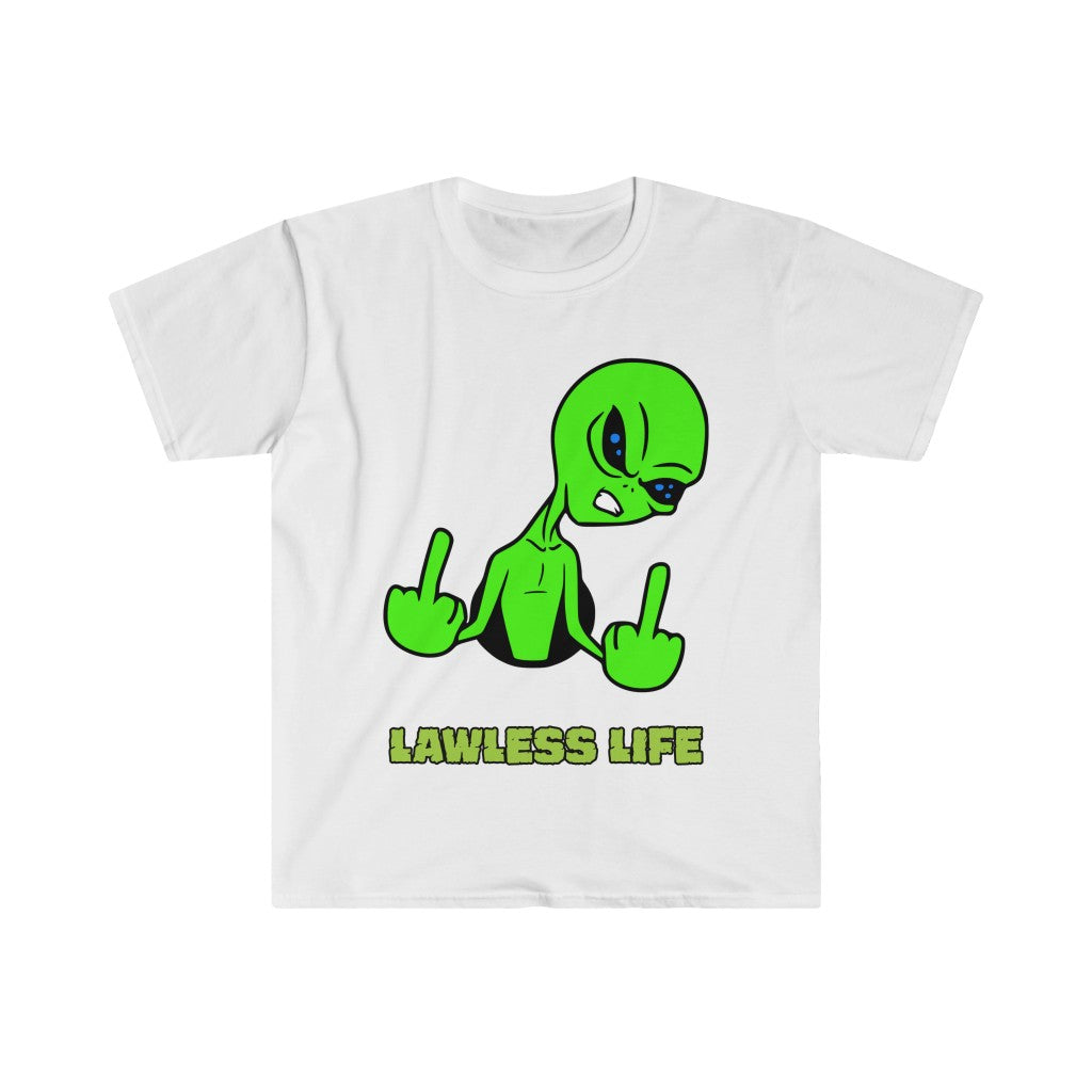 Lawless Life Alien, Softstyle T-Shirt