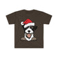 Santa Dog, Softstyle T-Shirt