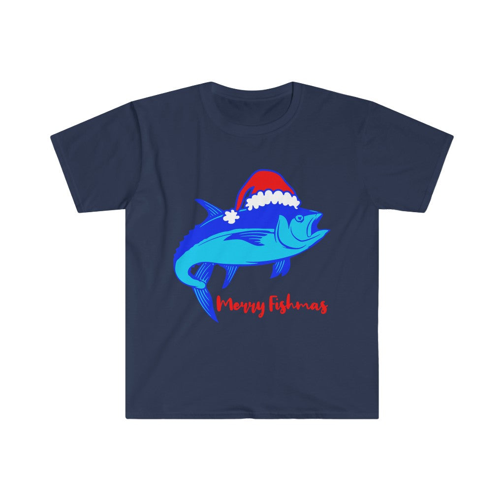 Merry Fishmas Softstyle T-Shirt