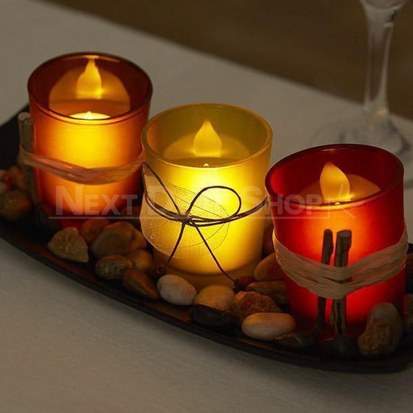 Lighteme LED Relaxation Candle Set