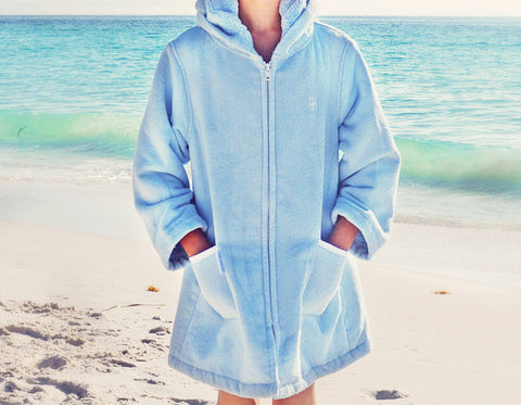 large children's hooded towels