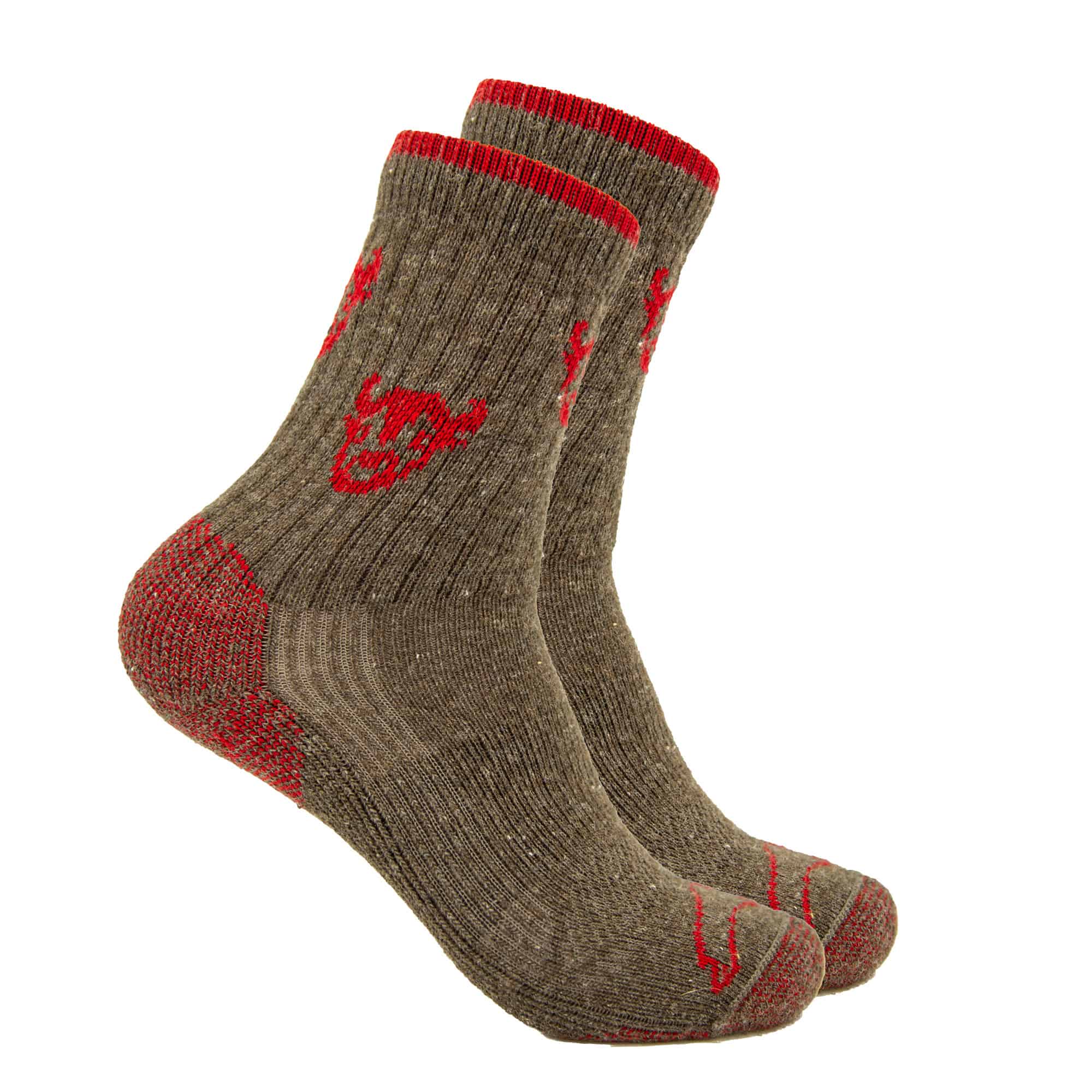 Red Dog Kids American Field Jr. - Crew Socks - The Buffalo Wool Co product image