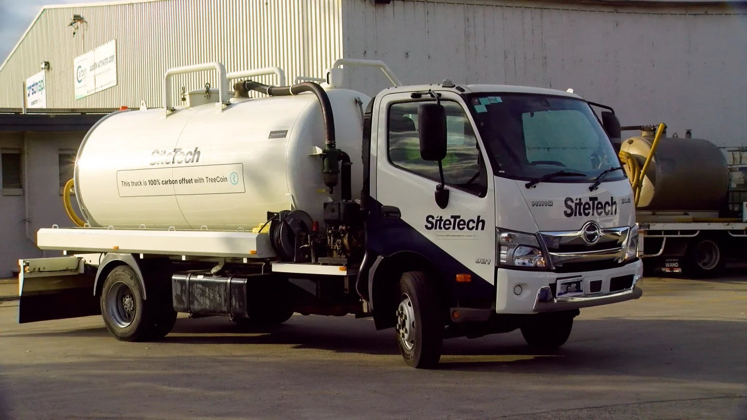 How Did SiteTech Offset 100% of Carbon from Truck Fleet Emissions?